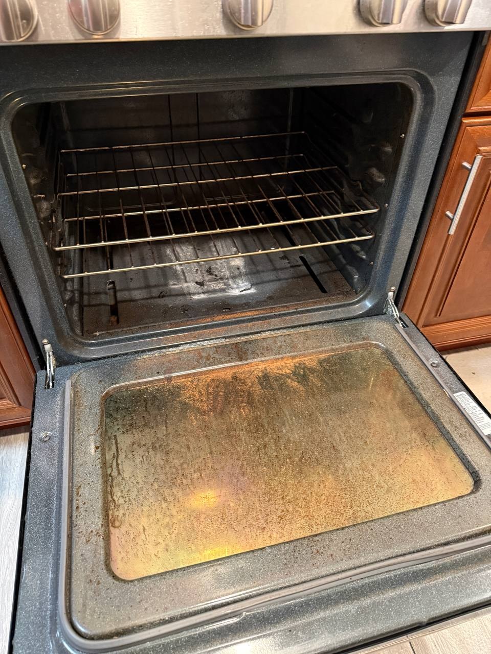 Oven Deep Cleaning before